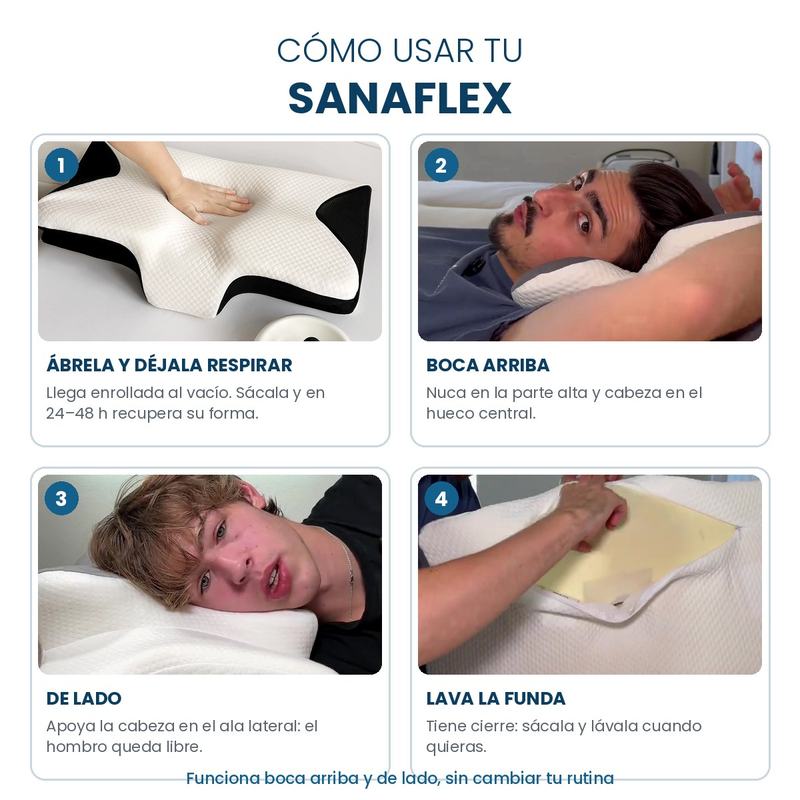 Cómo usar Sanaflex